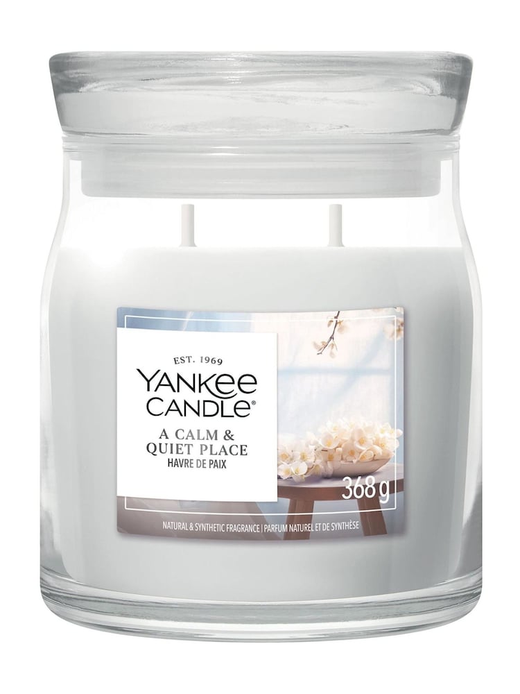 Yankee Candle A Calm and Quiet Place Signature Large Jar Boxed Candle - Image 1 of 1 Yankee Candle A Calm and Quiet Place Signature Large Jar Boxed Candle - Image 1 of 1