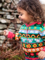 Frugi Blue Robyn Fairisle Cardigan - Image 1 of 4