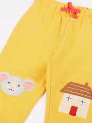 Frugi Yellow Character Joggers - Image 2 of 3