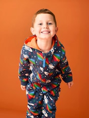 Frugi Blue Big Snuggle Suit - Image 1 of 4
