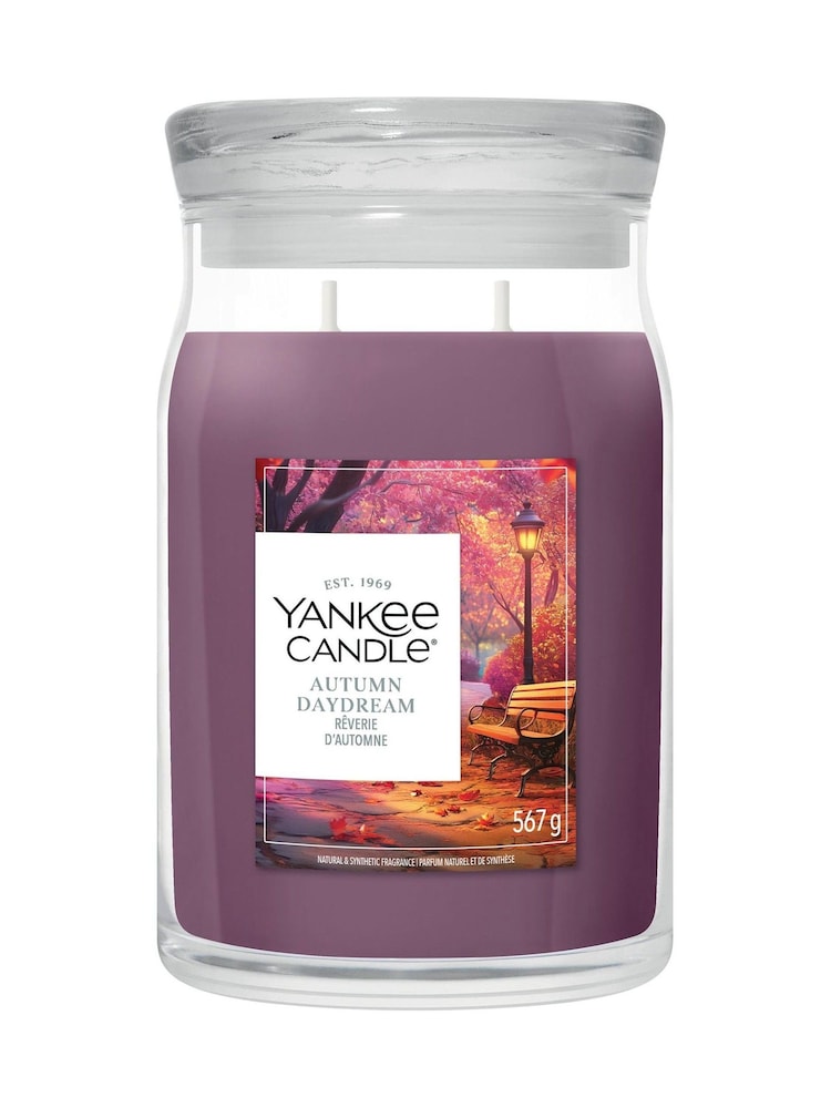 Yankee Candle Autumn Daydream Signature Medium Jar 2 Wick Candle - Image 3 of 3 Yankee Candle Autumn Daydream Signature Medium Jar 2 Wick Candle - Image 3 of 3