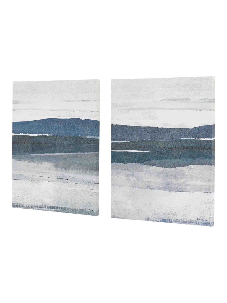 Gallery Home Blue Cool and Collected Framed Art Set of 2 - Image 4 of 4 Gallery Home Blue Cool and Collected Framed Art Set of 2 - Image 4 of 4