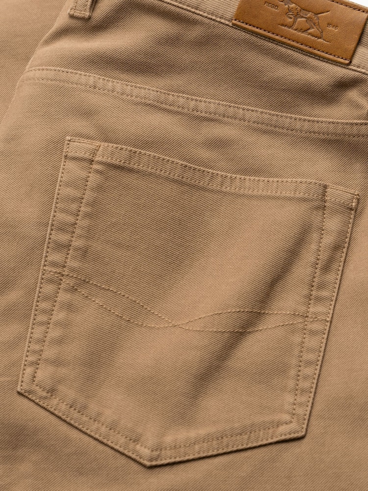 Rodd & Gunn Brown Motion 2 Straight Jeans - Image 5 of 5