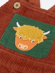 Frugi Sebby Cord kombinezons - Attēls 4 no 4
