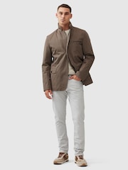 Rodd & Gunn Light Grey Straight Fit Jeans - Image 3 of 5