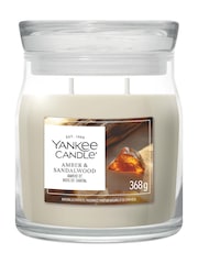 Yankee Candle Amber  Sandalwood Signature Medium Jar Boxed Candle - Image 1 of 1