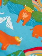 Frugi Green Coverack Dungarees Outfit - Image 3 of 4