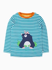 Frugi Blue Discovery Circular Top - Image 1 of 3