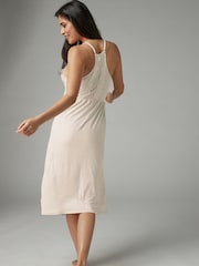 Oatmeal Soft Lace Nightie Slip - Image 1 of 3