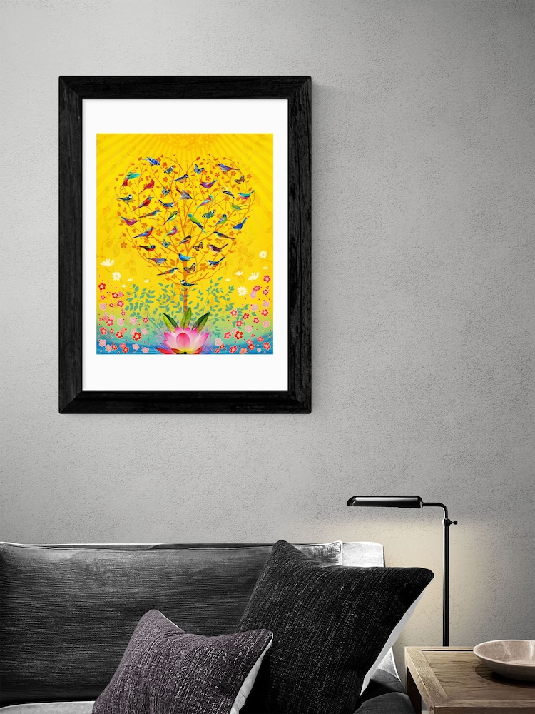 Black The Sound of Sunshine by Fiona Watson Framed Print - Image 2 of 4