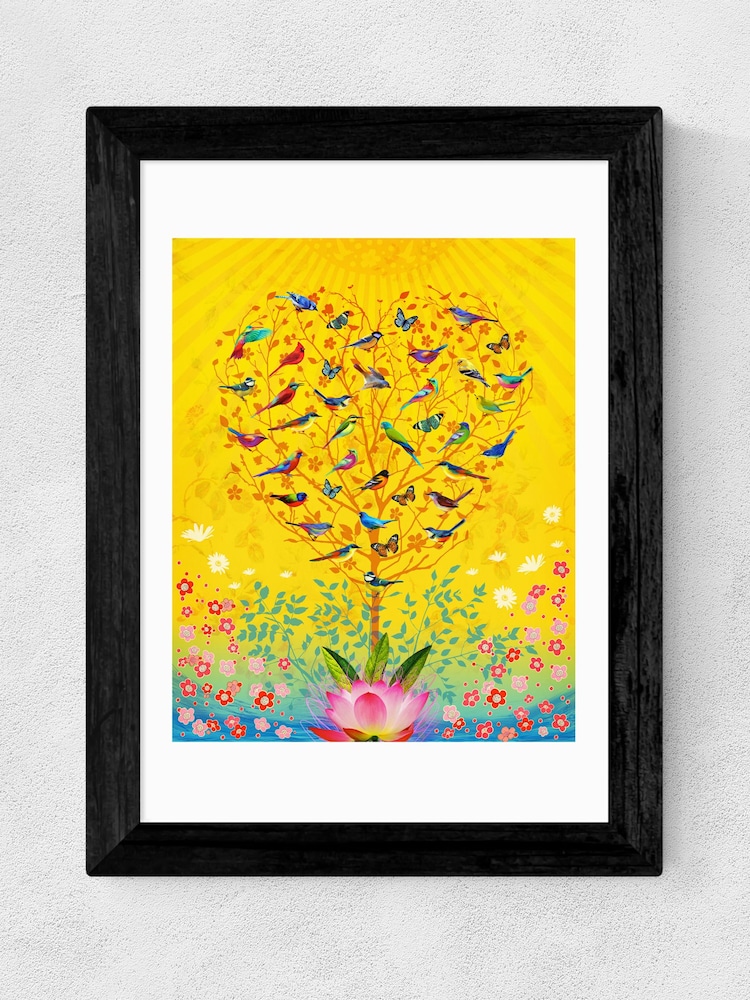 Black The Sound of Sunshine by Fiona Watson Framed Print - Image 4 of 4