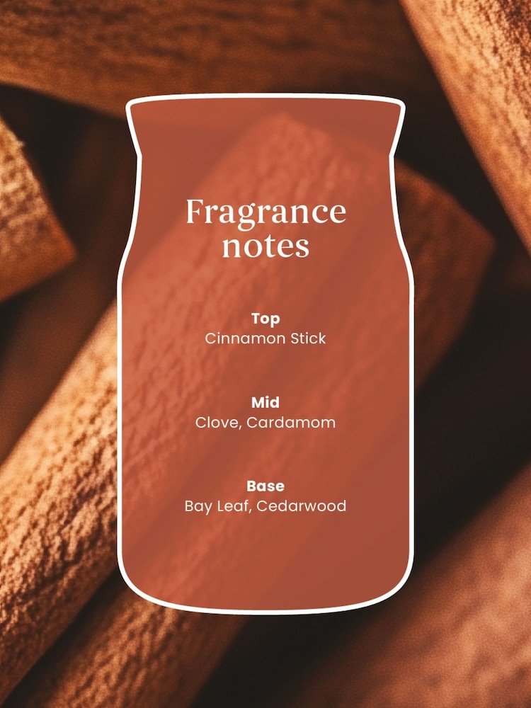 Yankee Candle Cinnamon Stick Signature Medium Jar Boxed Candle - Image 2 of 2