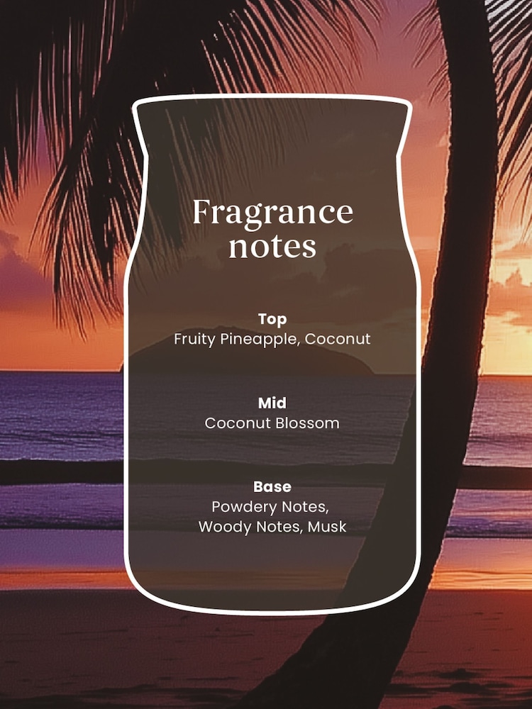 Yankee Candle Black Coconut Signature Medium Jar 2 Wick Candle - Image 2 of 2 Yankee Candle Black Coconut Signature Medium Jar 2 Wick Candle - Image 2 of 2