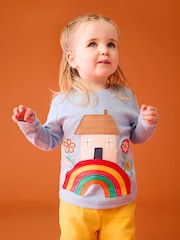 Frugi Blue Adventure Applique Top - Image 1 of 4