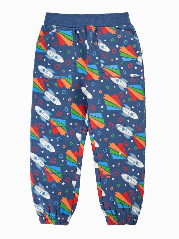 Frugi Blue Malpas Joggers - Image 1 of 3