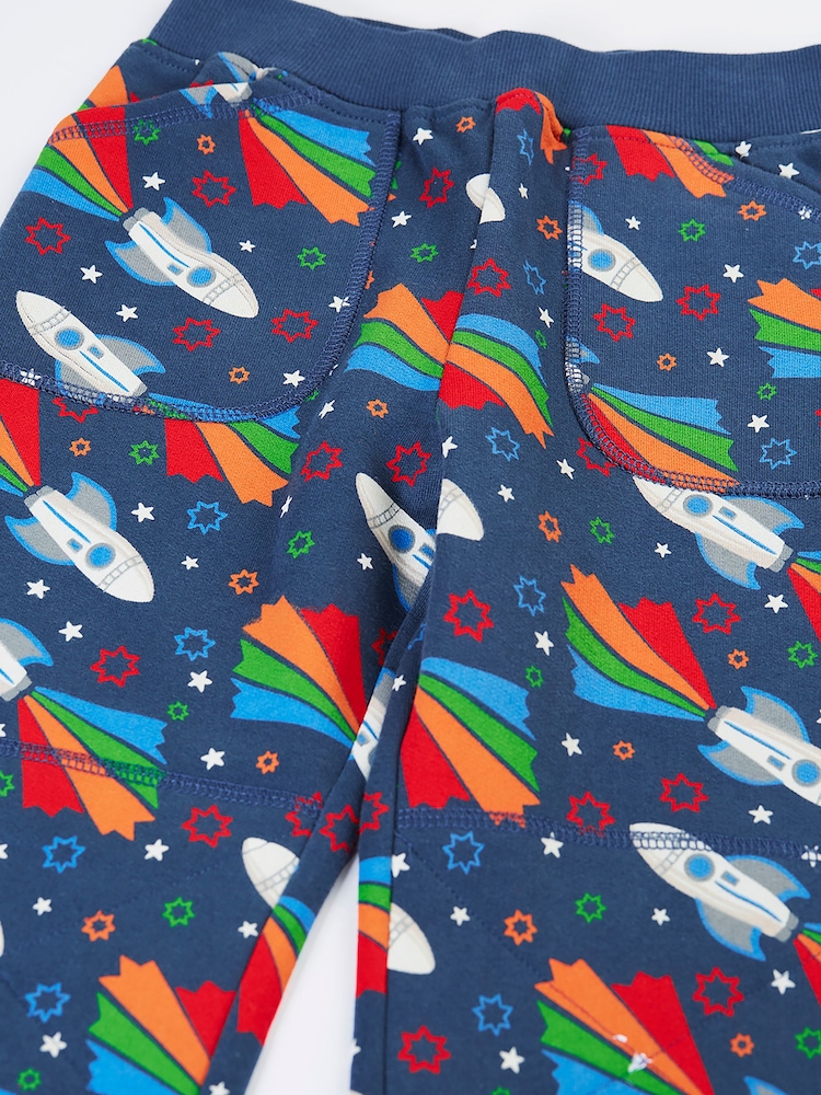 Frugi Blue Malpas Joggers - Image 2 of 3