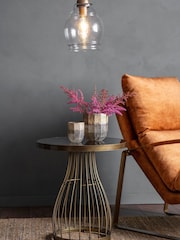 Gallery Home Brass Southgate Side Table - Image 1 of 2
