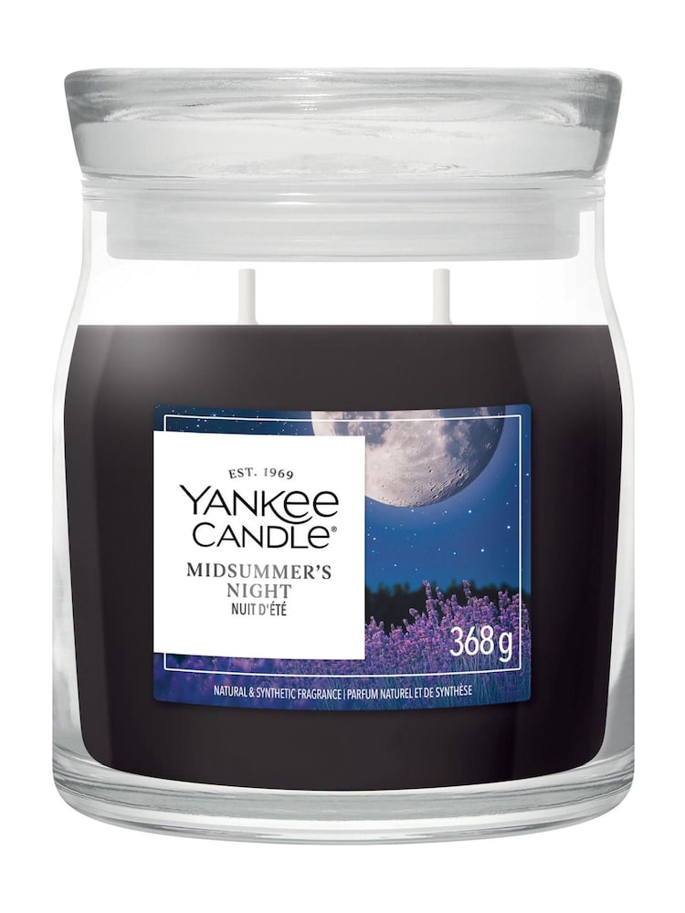 Yankee Candle Midsummers Night Signature Large Jar Boxed Candle - Image 1 of 1 Yankee Candle Midsummers Night Signature Large Jar Boxed Candle - Image 1 of 1