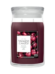 Yankee Candle Black Cherry Signature Medium Jar 2 Wick Candle - Image 3 of 3
