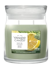 Yankee Candle Sage Citrus Signature Medium Jar Boxed Candle - Image 3 of 3