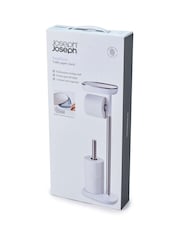 Joseph Joseph Silver EasyStore Butler Standing Toilet Paper Holder - Image 4 of 4