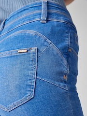 Bright Blue Slim Lift And Shape Jeans - Image 5 of 7