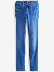 Bright Blue Slim Lift And Shape Jeans - Image 6 of 7