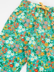 Frugi Green Snuggle Joggers - Image 2 of 3