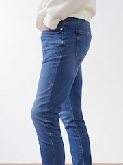 River Island Blue Sid Skinny Jeans - Image 4 of 6