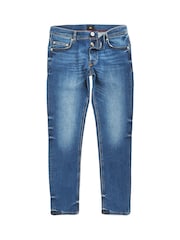 River Island Blue Sid Skinny Jeans - Image 6 of 6