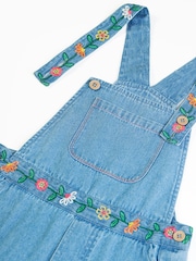 Джинсовые полукомбинезоны клеш Frugi - Изображение 2 3