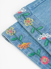 Джинсовые полукомбинезоны клеш Frugi - Изображение 3 3