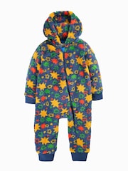 Frugi Blue Cosy Ted Snuggle Suit - Image 1 of 3
