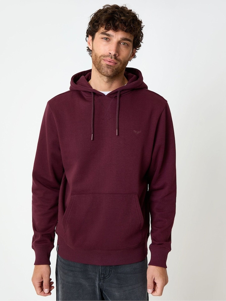 Threadbare Red Hoodie - Image 1 of 4 Threadbare Red Hoodie - Image 1 of 4
