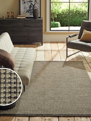 Black/Gold Celeste Woven Rug - Image 1 of 6