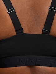 Nike Black Indy Medium Support Padded Sports Bra - Image 6 of 7