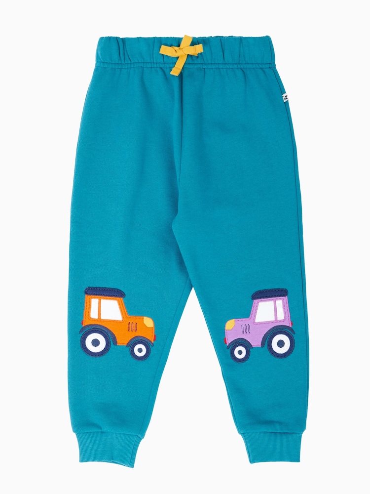 Frugi Blue Character Joggers - Image 1 of 3 Frugi Blue Character Joggers - Image 1 of 3