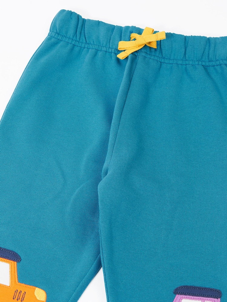 Frugi Blue Character Joggers - Image 2 of 3 Frugi Blue Character Joggers - Image 2 of 3