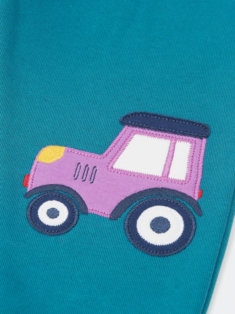 Frugi Blue Character Joggers - Image 3 of 3 Frugi Blue Character Joggers - Image 3 of 3