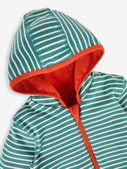JoJo Maman Bébé Rust Fox Appliqué Reversible Hoodie - Image 7 of 8