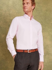Joules Pink Oxford Shirt - Image 1 of 8