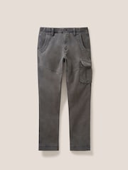 White Stuff Grey Kegworth Cargo Trousers - Image 5 of 6