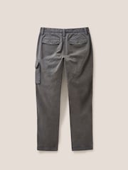 White Stuff Grey Kegworth Cargo Trousers - Image 6 of 6