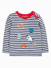 Frugi Blue Orion Applique Top - Image 1 of 3