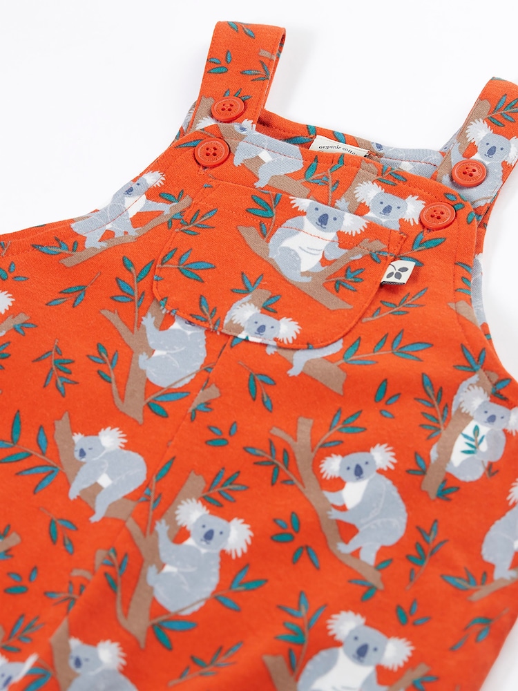 Frugi Orange Parsnip Dungaree - Image 2 of 3 Frugi Orange Parsnip Dungaree - Image 2 of 3