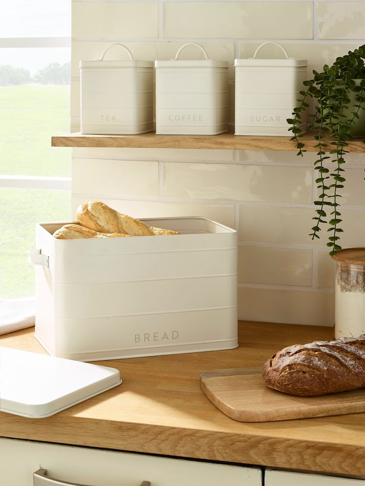 Off White Bowden Bread Bin - Image 2 of 5