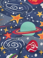 Frugi Blue Zelah Zip Up All-In-One - Image 3 of 3