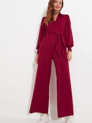 Joe Browns Red Charming Zipped Jumpsuit - Image 3 of 8