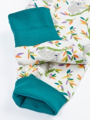 Frugi White Zelah Zip Up All-In-One - Image 3 of 3