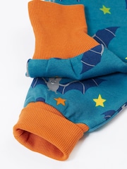 Frugi Blue Halloween Cosy Parsnip Dungaree - Image 3 of 3